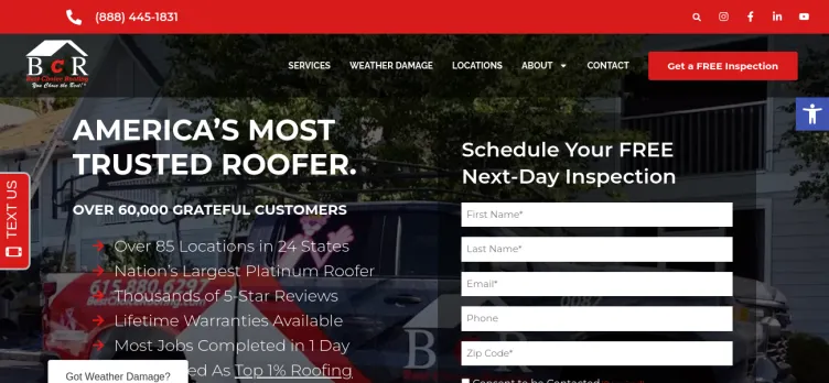 Screenshot Best Choice Roofing & Home Improvement