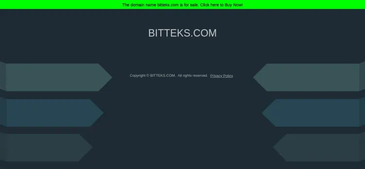 Screenshot Bitteks