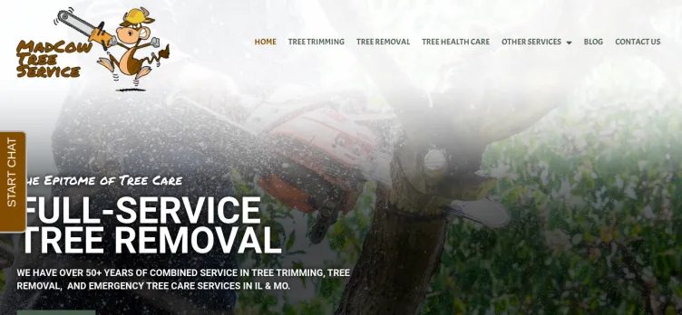 Screenshot MadCow Outdoor Service