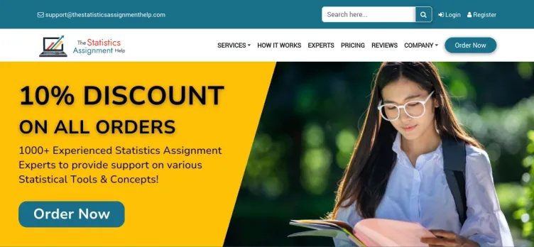 Screenshot The Statistics Assignment Help