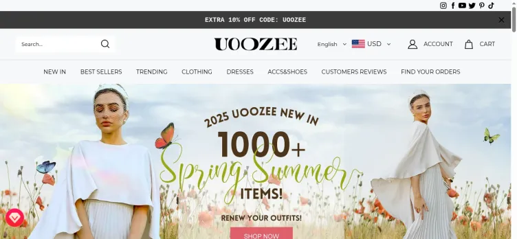 Screenshot Uoozee