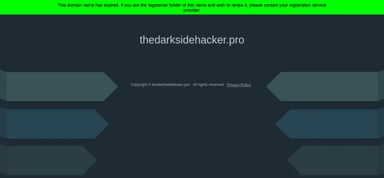 Screenshot The Dark Side Hacker