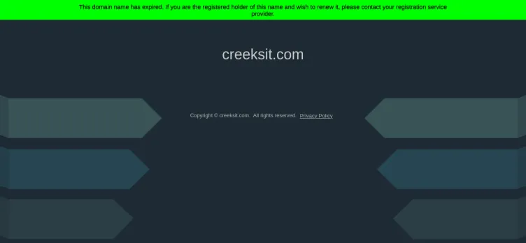 Screenshot Creeksit