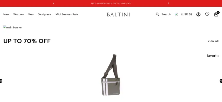 Screenshot Baltini