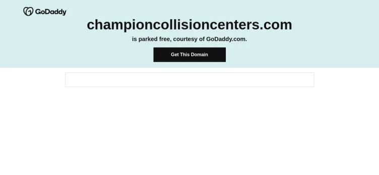 Screenshot Champion Collision Center