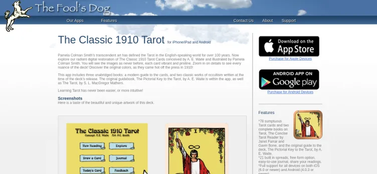 Screenshot Tarot!