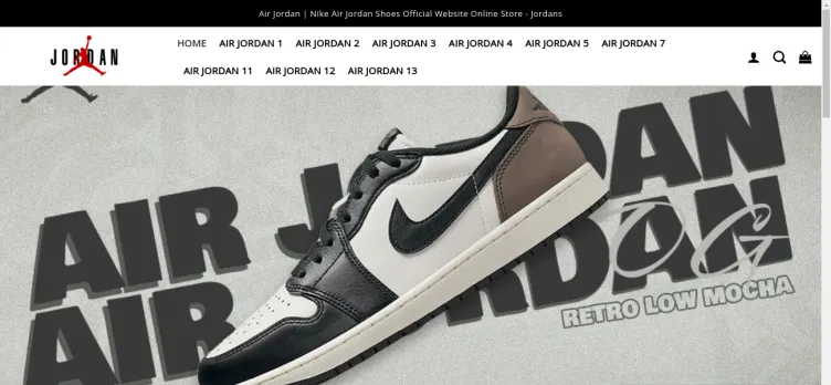 Screenshot Air-Jordan.us