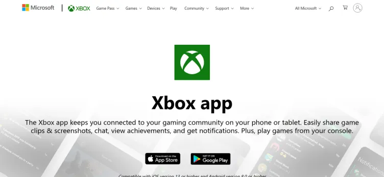 Screenshot Xbox
