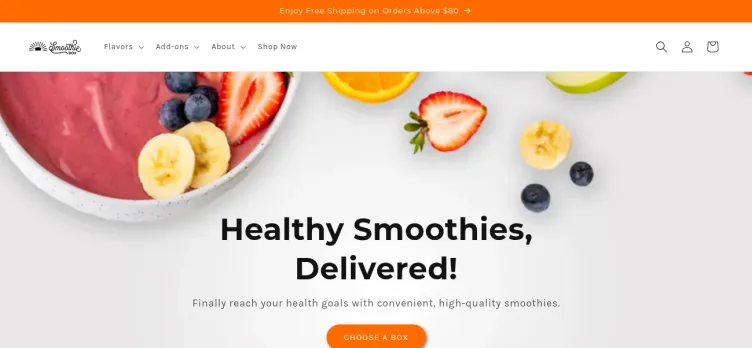 Screenshot SmoothieBox