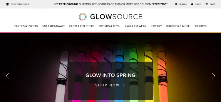 Screenshot Glow Source