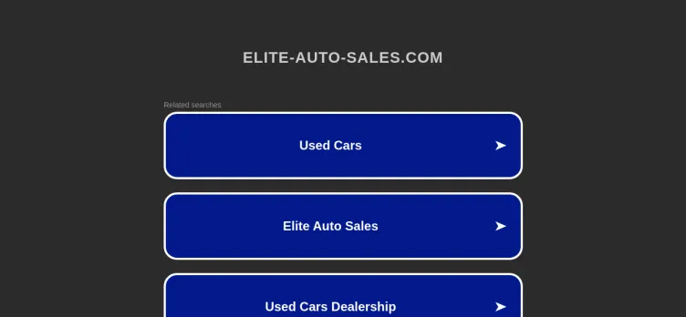 Screenshot Elite Auto Sales