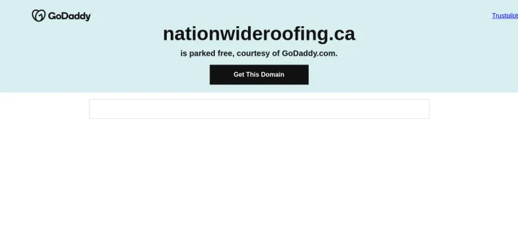 Screenshot Nationwide Roofing & Renovations