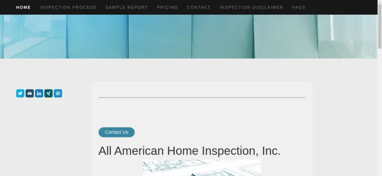 Screenshot All American Home Inspection