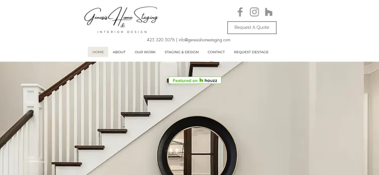 Screenshot Genesis Home Staging