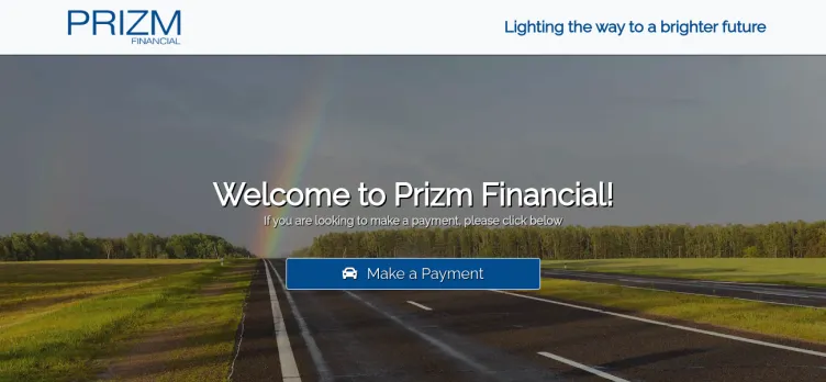 Screenshot Prizm Financial Company