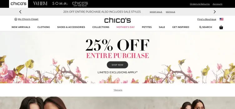 Screenshot Chico's