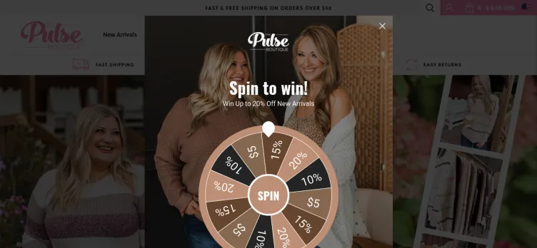 Screenshot The Pulse Boutique