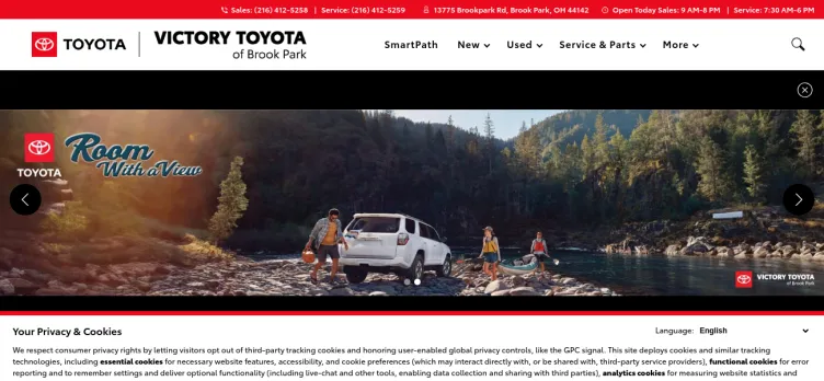 Screenshot Metro Toyota