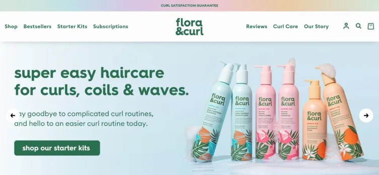 Screenshot Flora & Curl