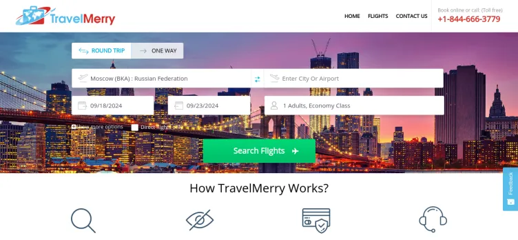 Screenshot TravelMerry