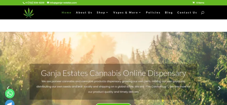 Screenshot Ganja Estates