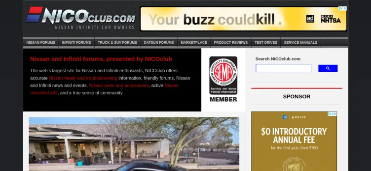 Screenshot Nicoclub.com