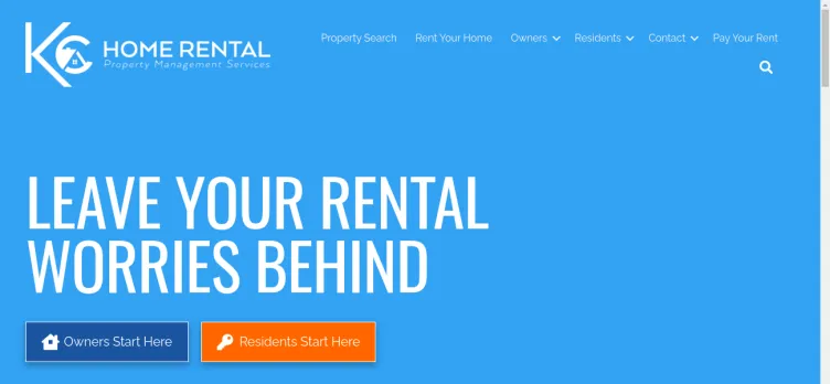 Screenshot KC Home Rental Management