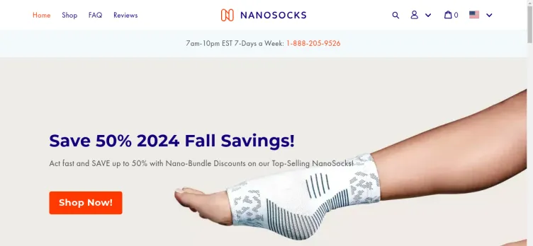 Screenshot Nano Socks