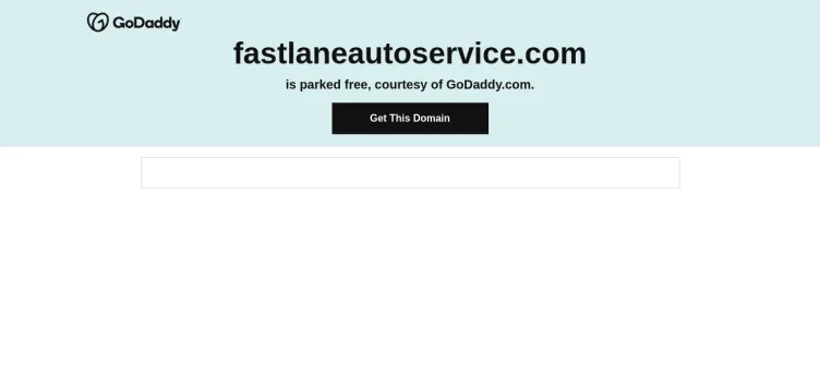 Screenshot Fast Lane Auto Service