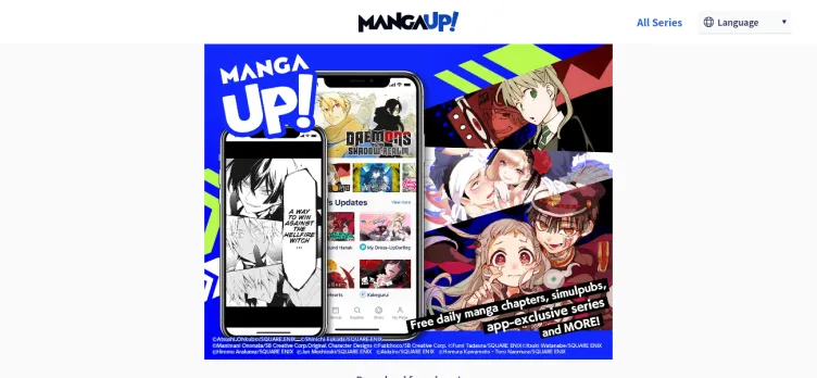 Screenshot Manga UP!