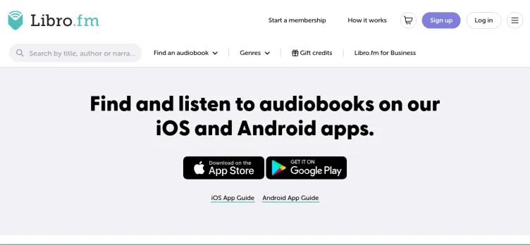 Screenshot Libro.fm Audiobooks