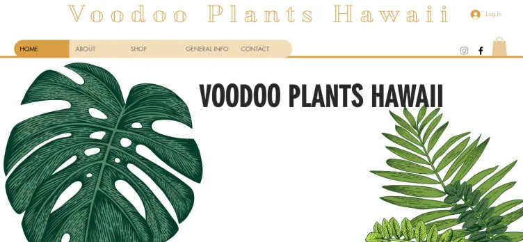 Screenshot VooDoo Plants Hawaii