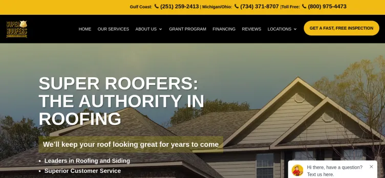 Screenshot Super Roofers