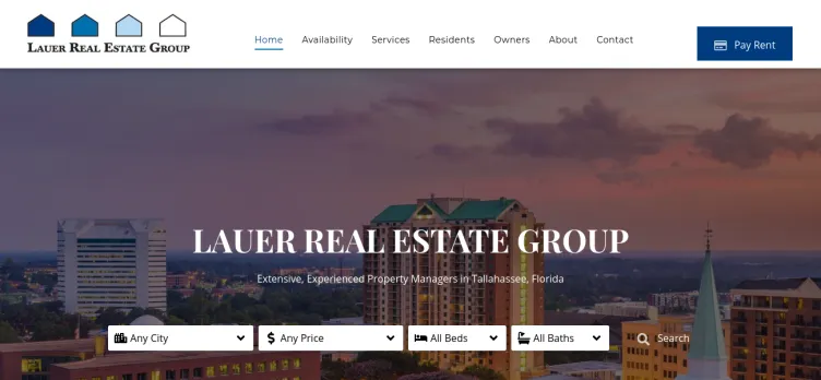 Screenshot Lauer Real Estate Group