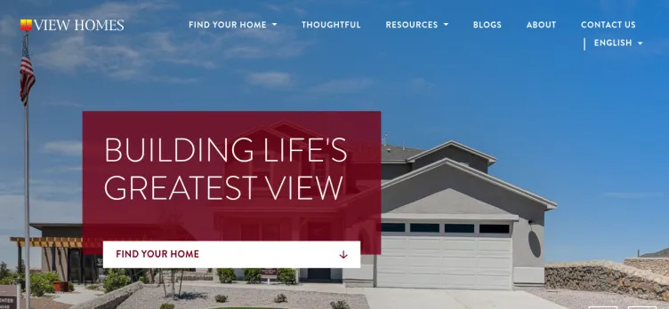 Screenshot Aspen View Homes