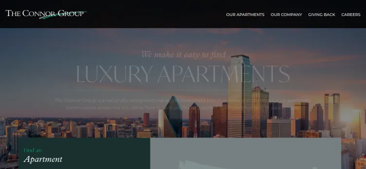 Screenshot Tapestry Glenview Apartments