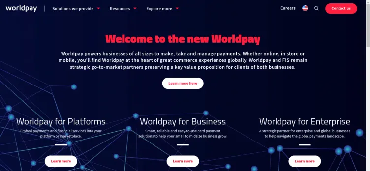 Screenshot Worldpay