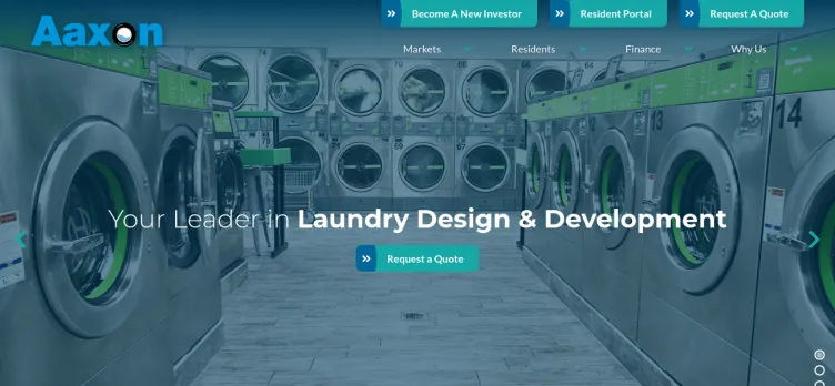 Screenshot Aaxon Laundry Systems