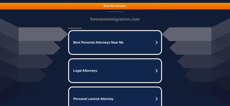 Screenshot Foresee Immigration Consultancy Services Pvt
