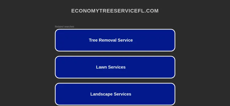 Screenshot Economy Tree Service