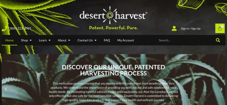 Screenshot Desert Harvest