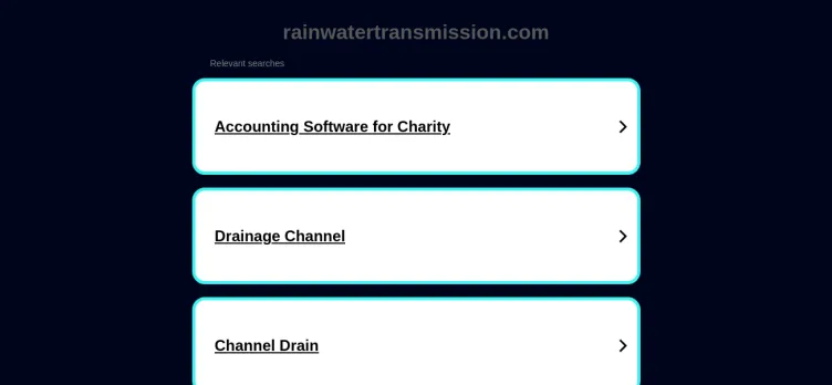 Screenshot Rainwater's Transmission and Automotive Repair