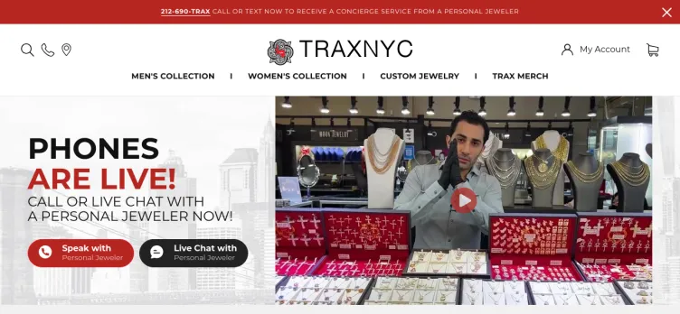 Screenshot TraxNYC