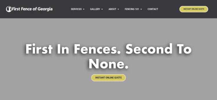 Screenshot First Fence of Georgia