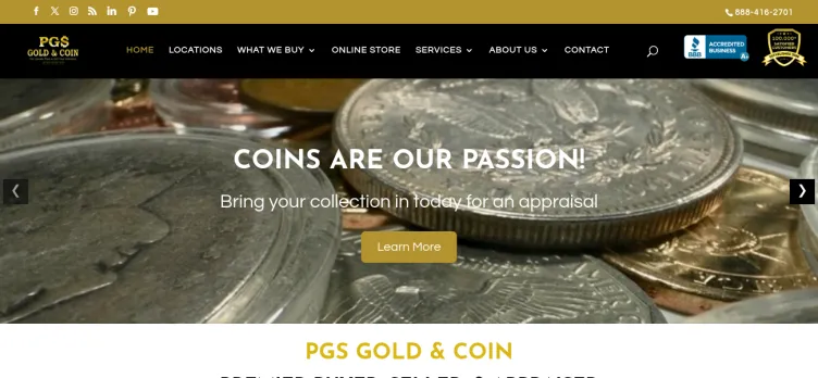 Screenshot PGS Gold & Coin