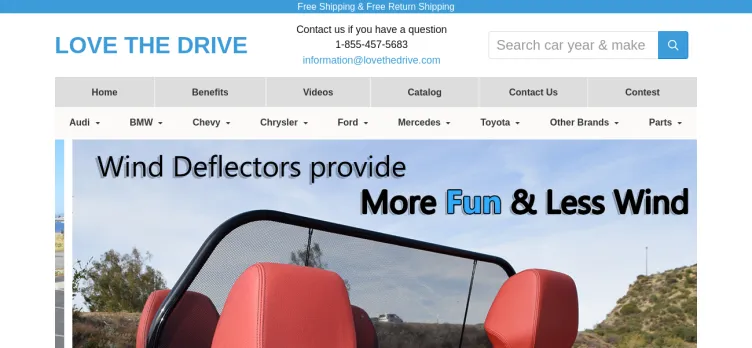 Screenshot Love the Drive Enterprises
