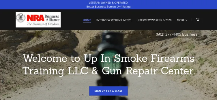 Screenshot Up in Smoke Firearms