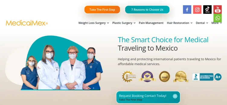Screenshot Medicalmex