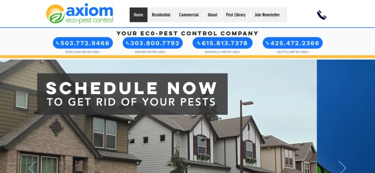 Screenshot Axiom Eco-Pest Control