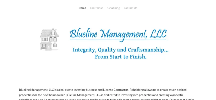 Screenshot Blueline Management